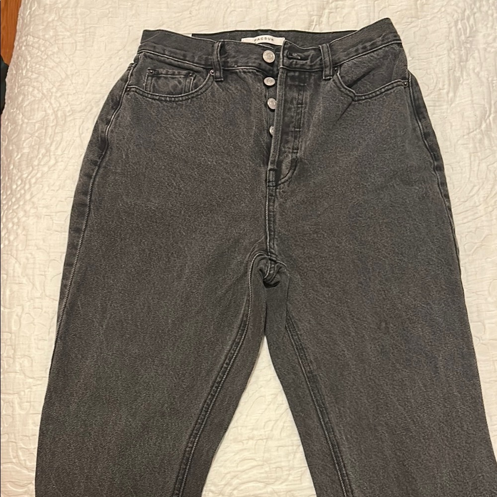 Women's Black High-Waisted Jeans